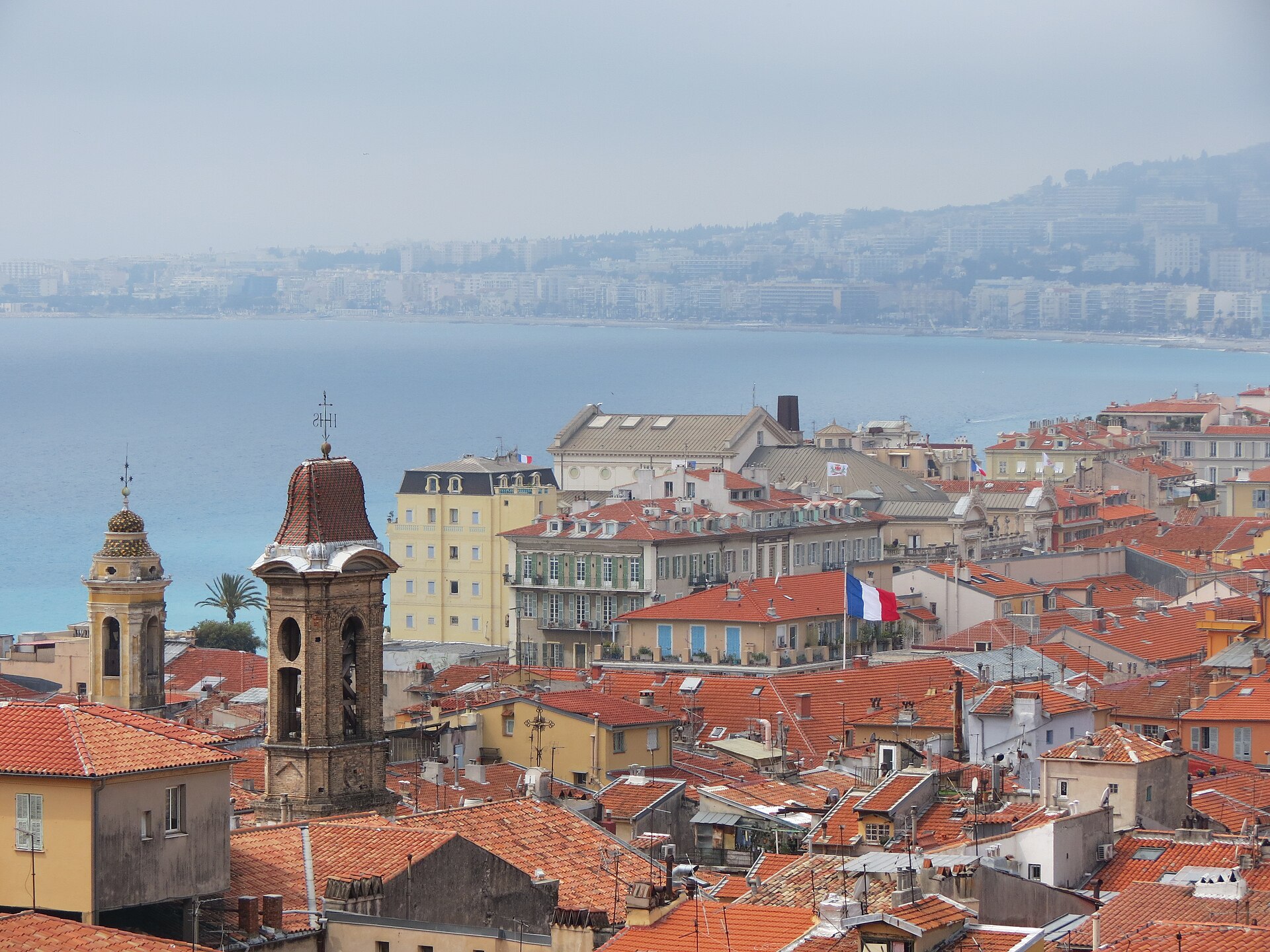 Promenade des Anglais in Nice, France