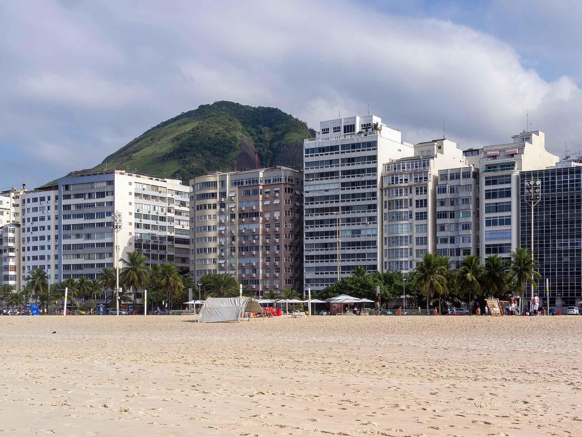 Copacabana Beach in Rio de Janeiro