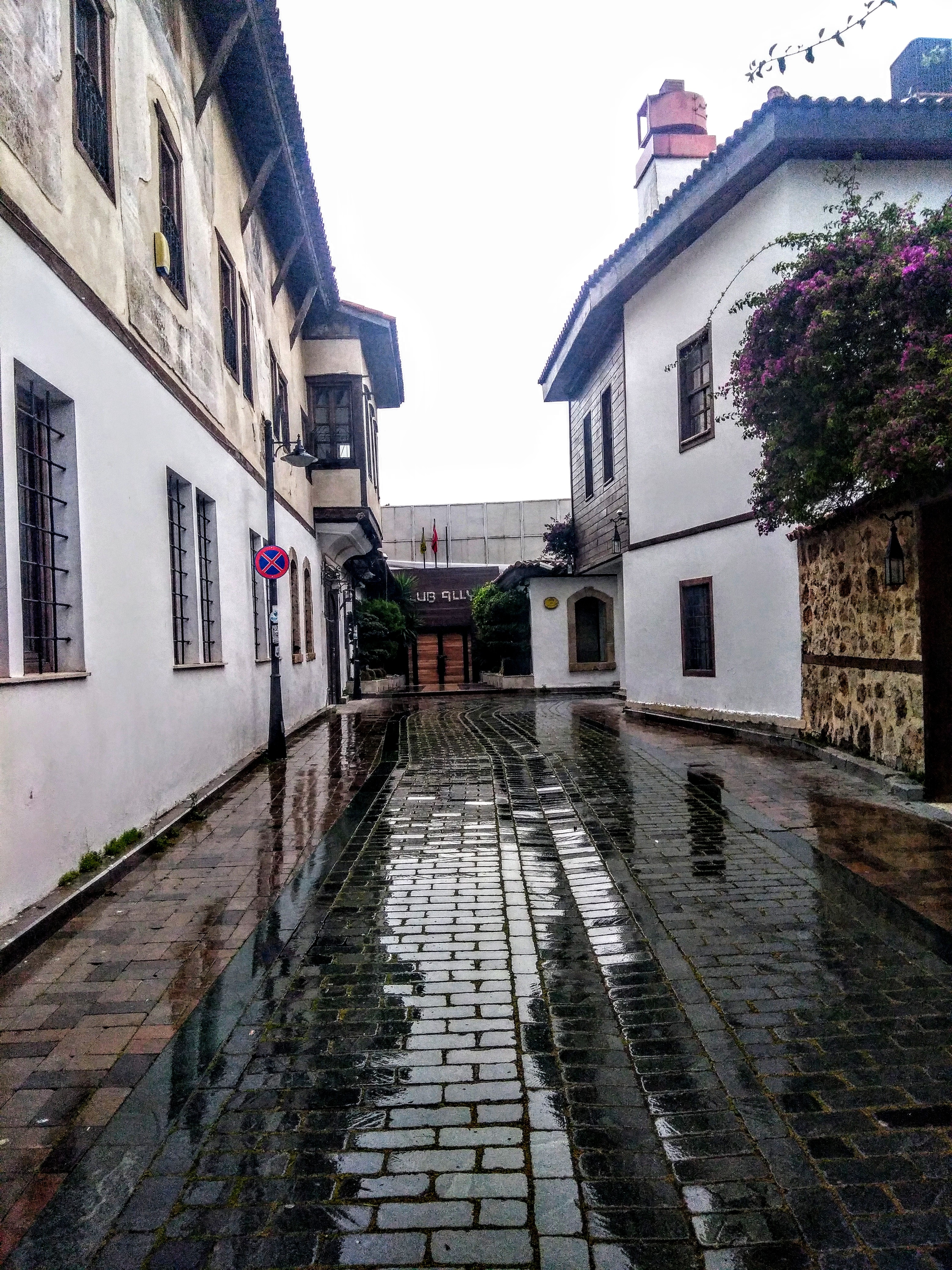 Historic Kaleiçi district in Antalya