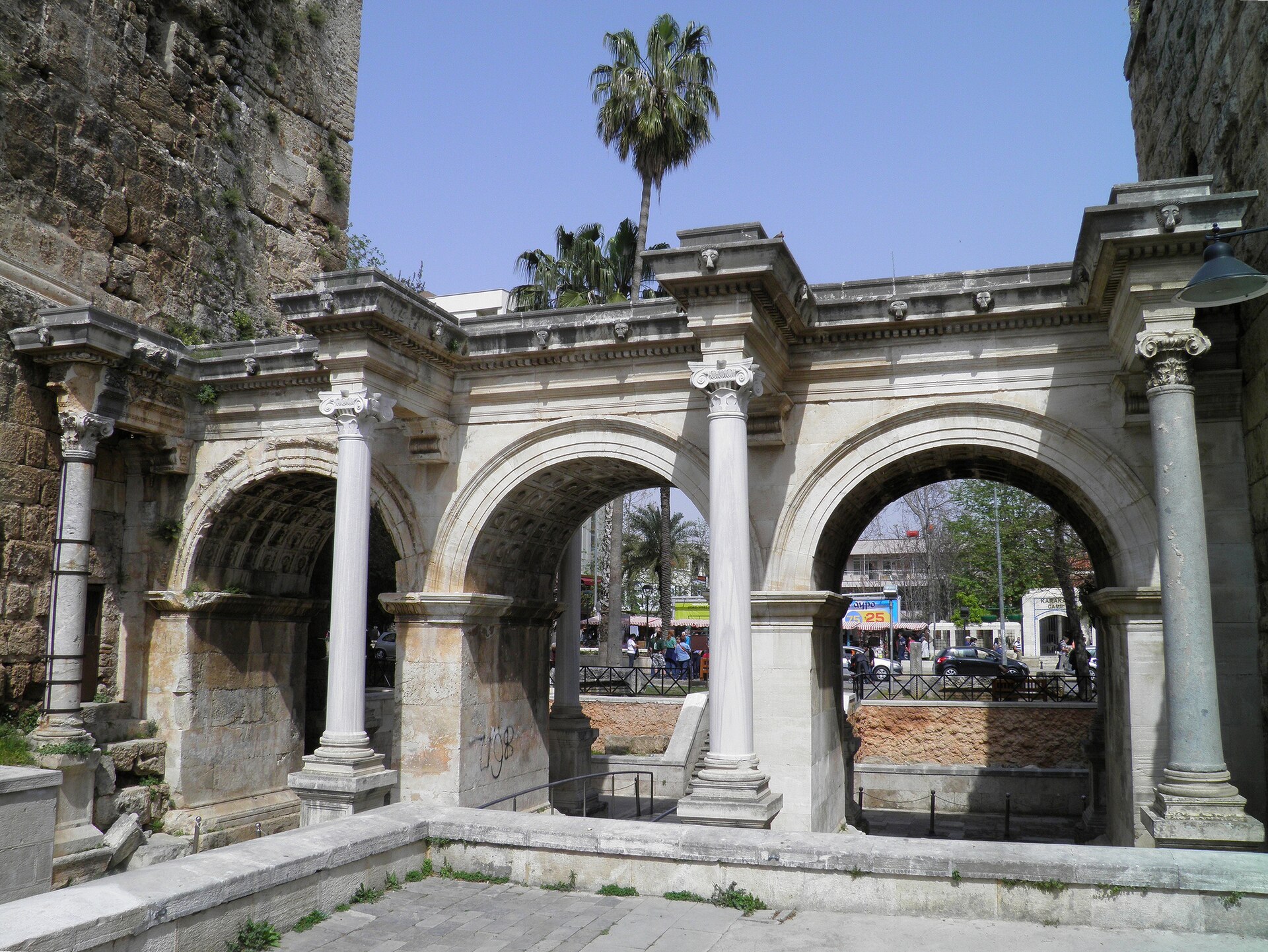 Hadrian's Gate in Antalya