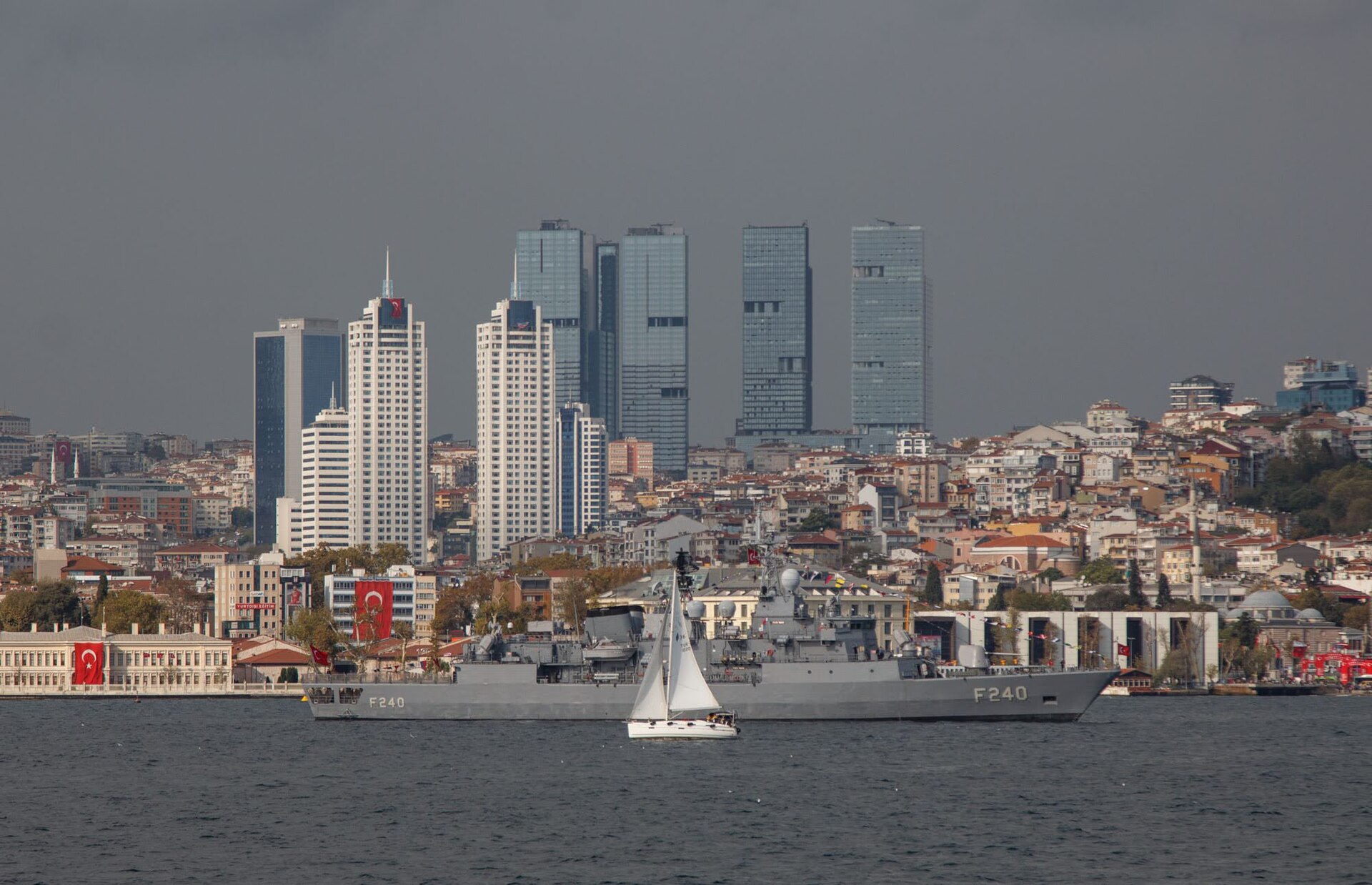 Skyline of Istanbul, Turkey