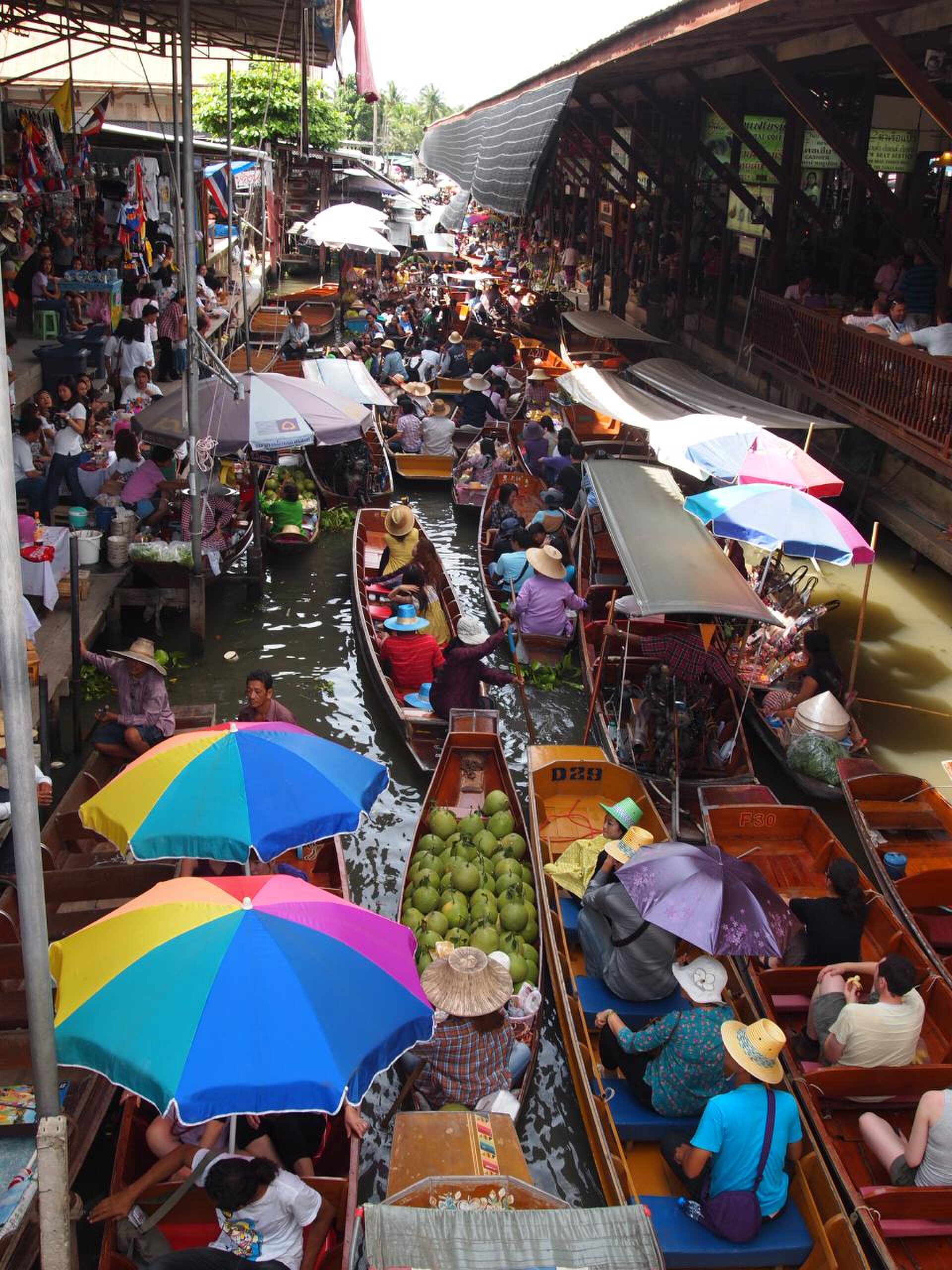 Floating Markets in Bangkok