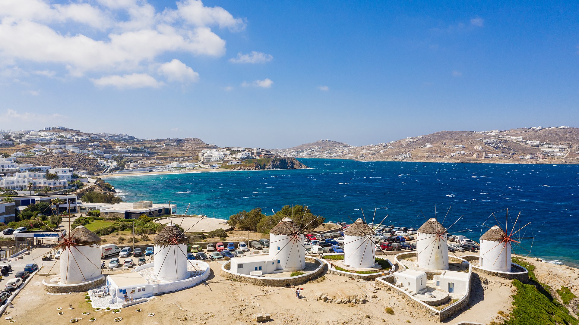 Windmills in Mykonos