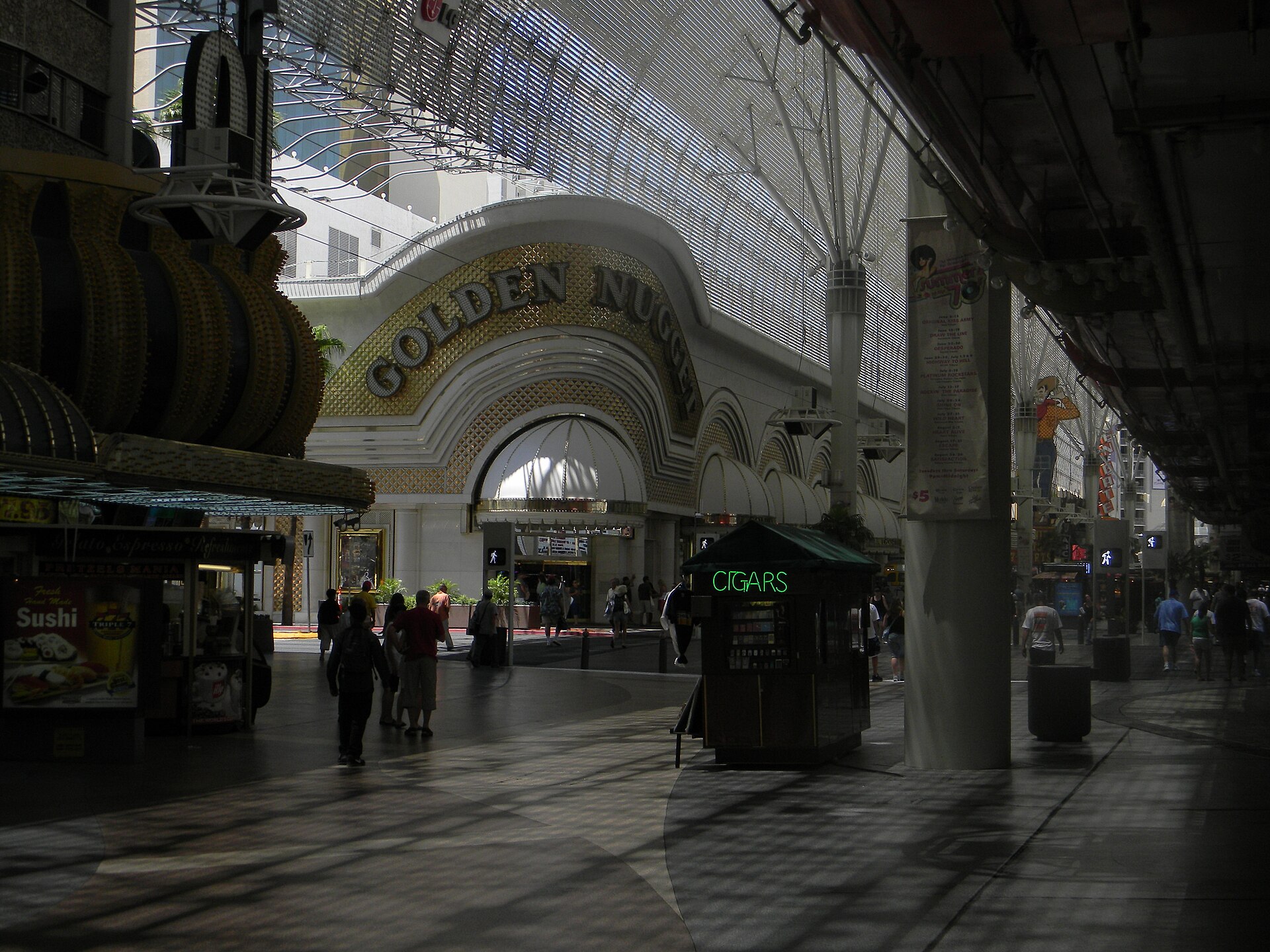 Fremont Street in Las Vegas